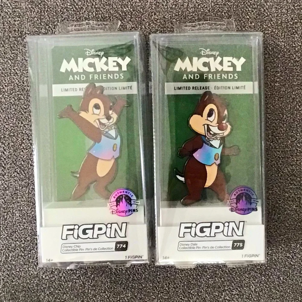 Disney FigPin Chip & Dale - Picture 1 of 1